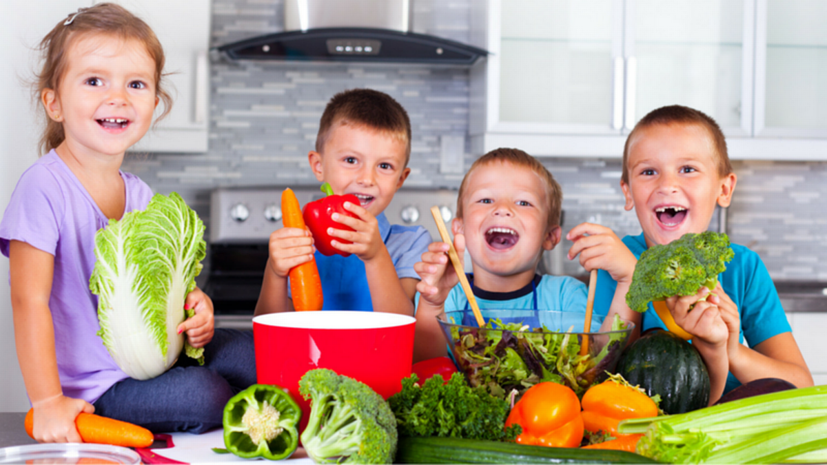 Making fruit and veg fun for kids