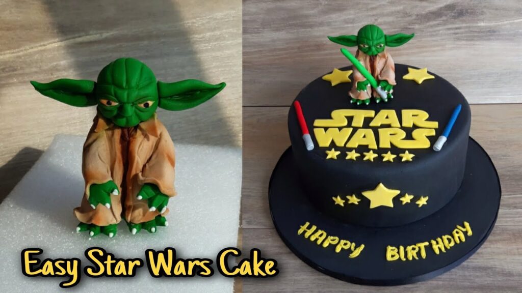 Yoda - The Wise Treat star wars cake ideas